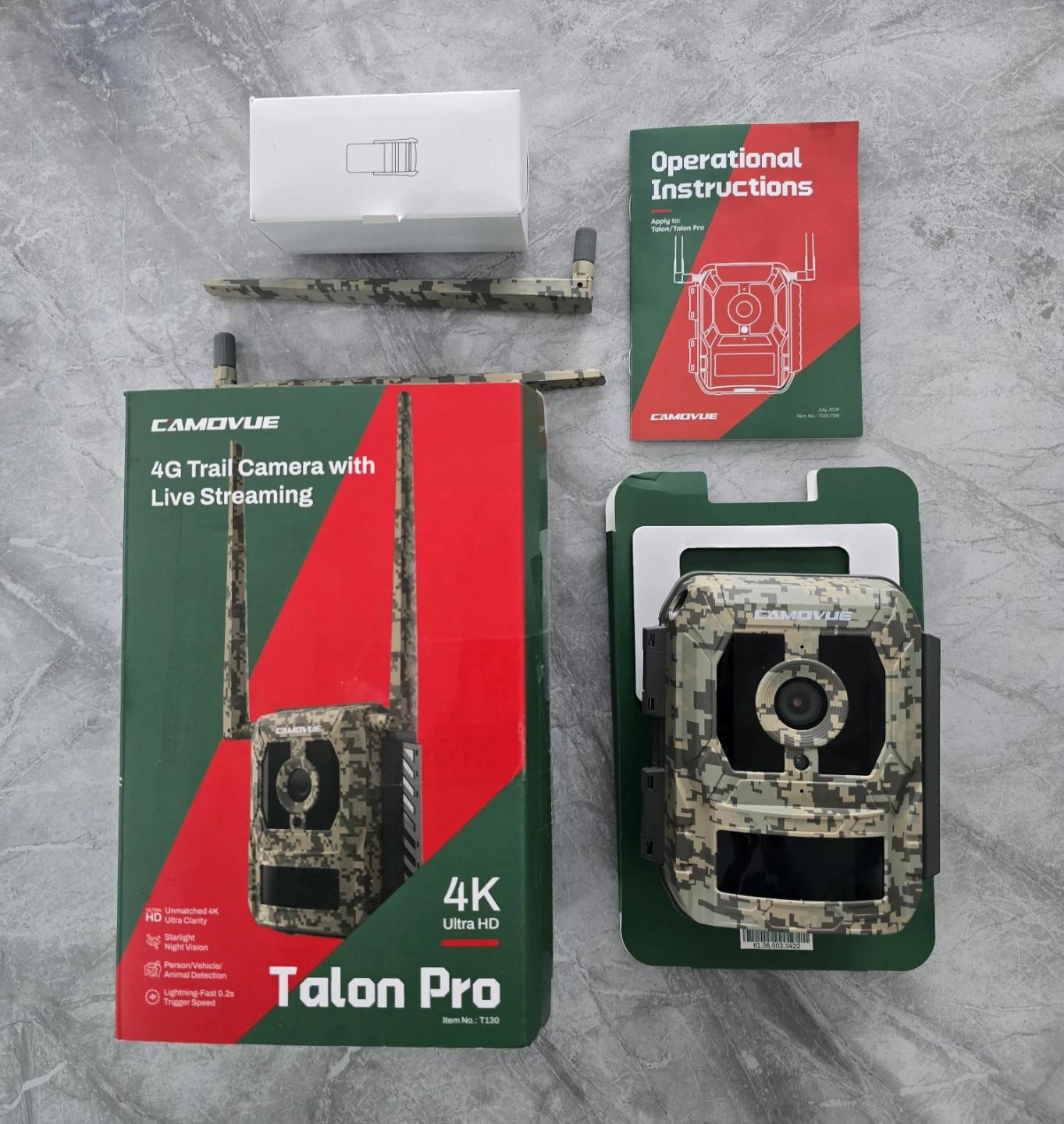 CAMOVUE Talon Pro 4K Trail Camera -New! - photo 2