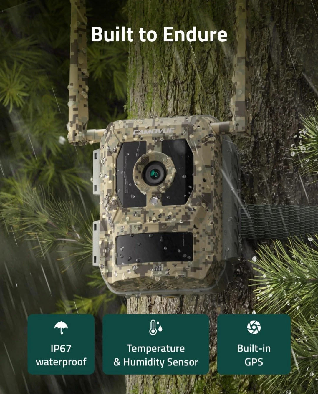 CAMOVUE Talon Pro 4K Trail Camera -New! - photo 5