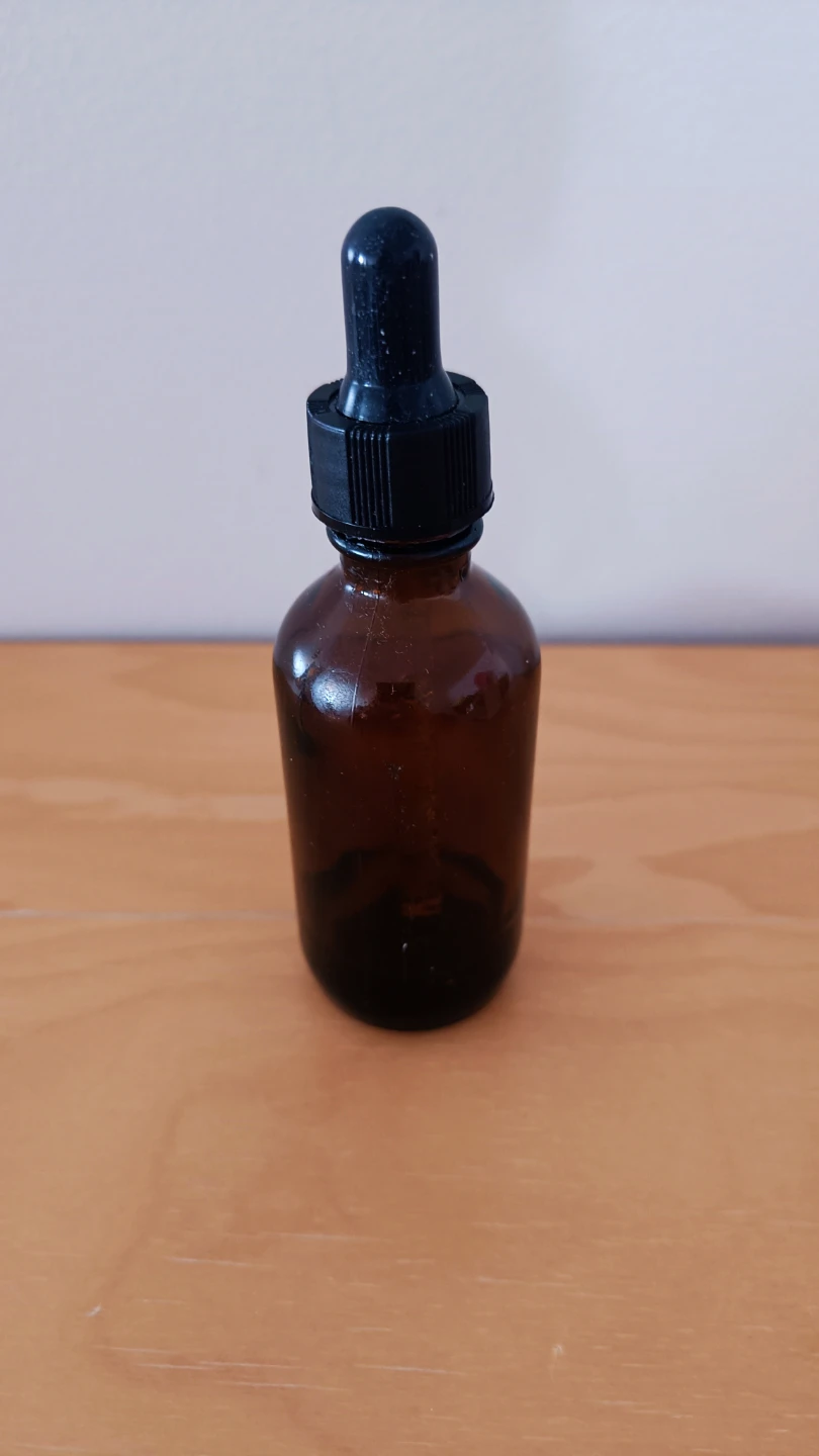 Amber Glass Dropper Bottle 60ml