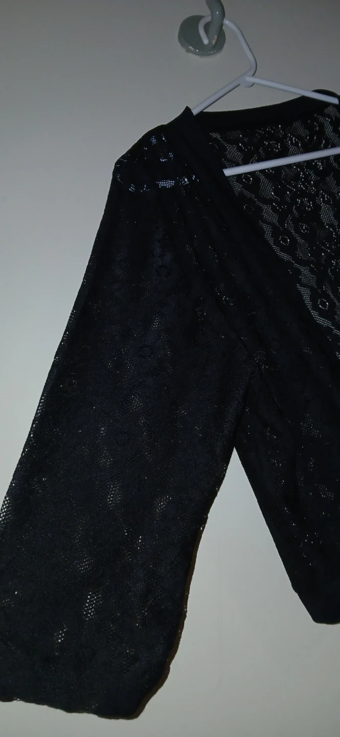 Black Lace Bolero Shrug - photo 2