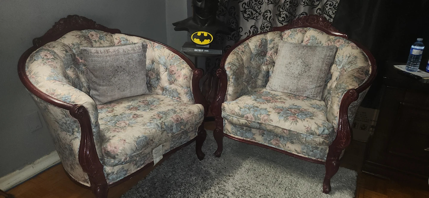 Floral Armchair - Vintage Style