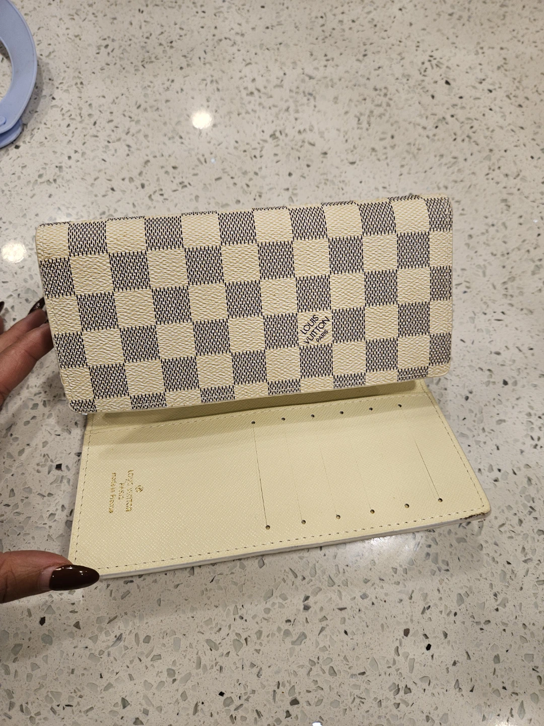 Louis Vuitton Damier Azur Long Wallet - photo 3