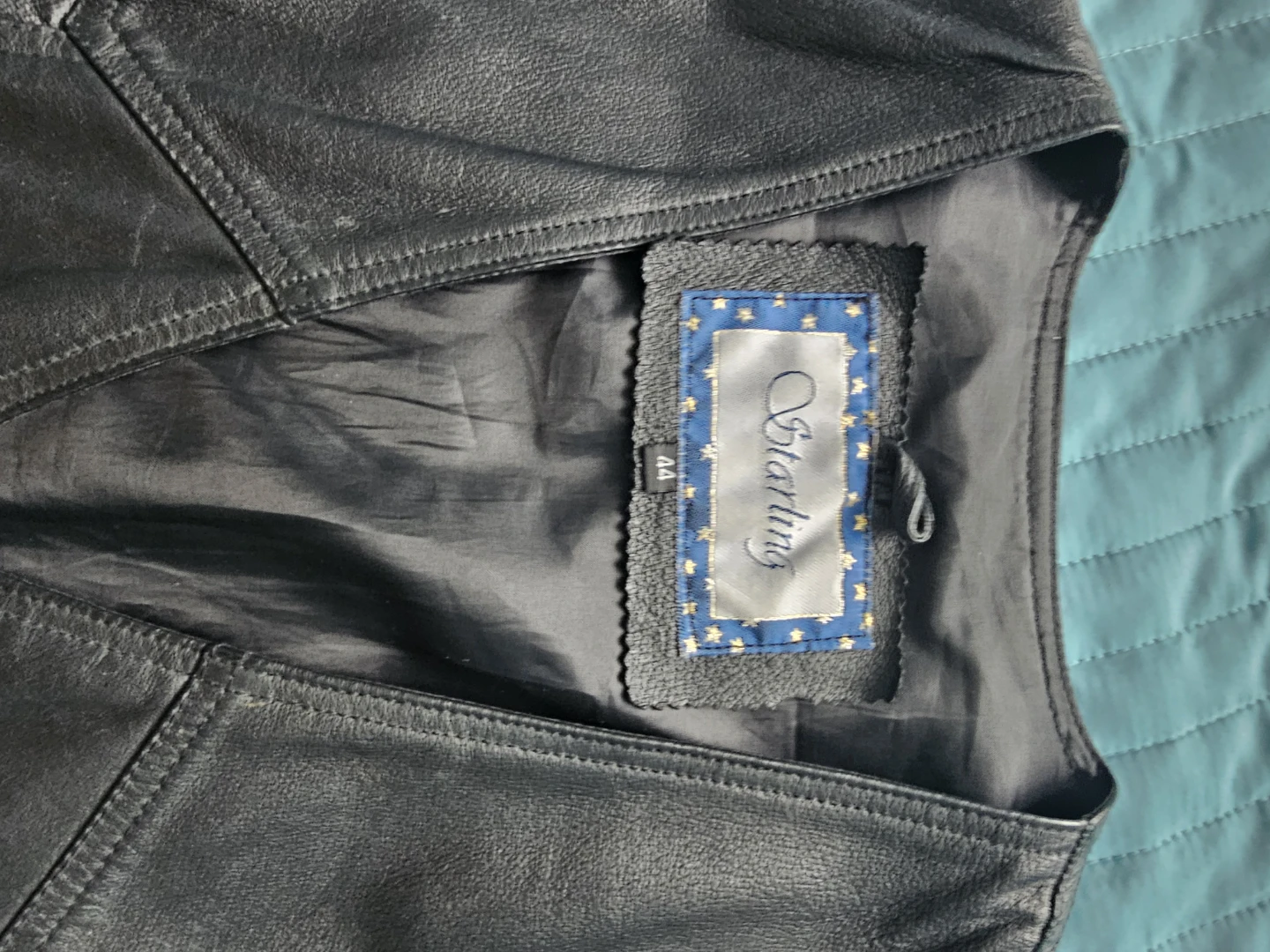 Starling Leather Vest, Size M - photo 3