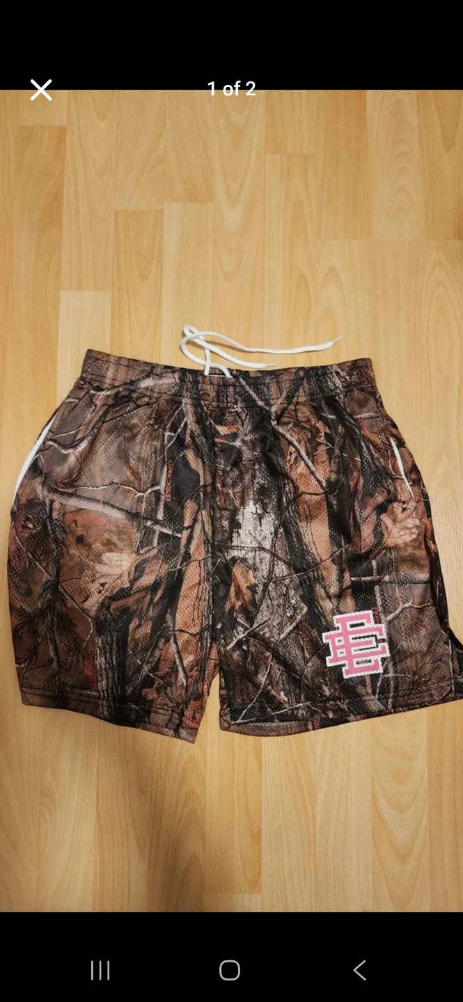 EE Shorts Pink Camo