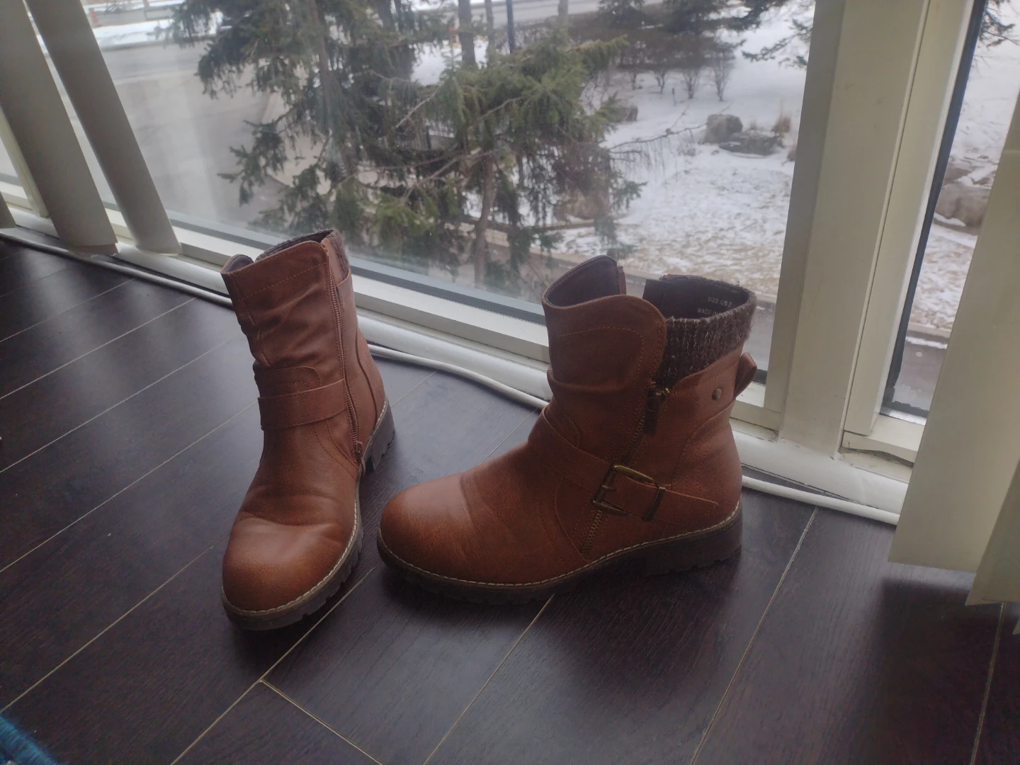 Brown Ankle Boots, Size 7 - photo 2
