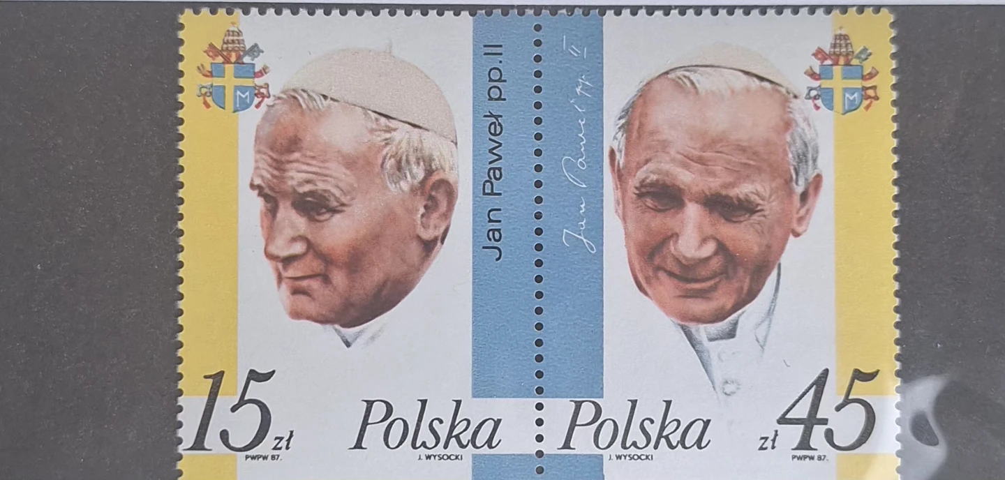 Pope stamp