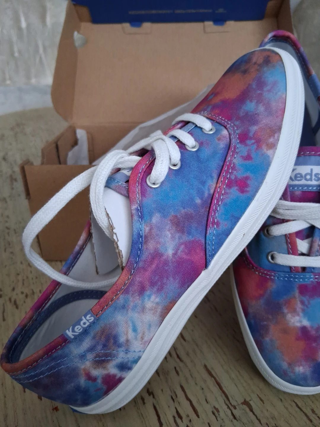 Keds Canvas Tie Dye Sneakers - Women's 6.5 - photo 2