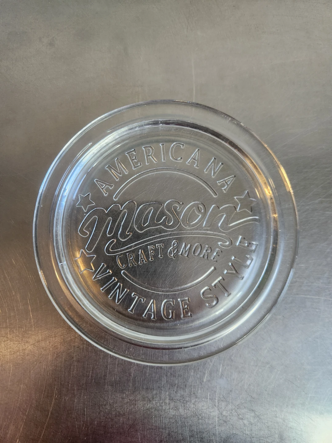 Americana Mason Craft & More Vintage Style Glass Coasters