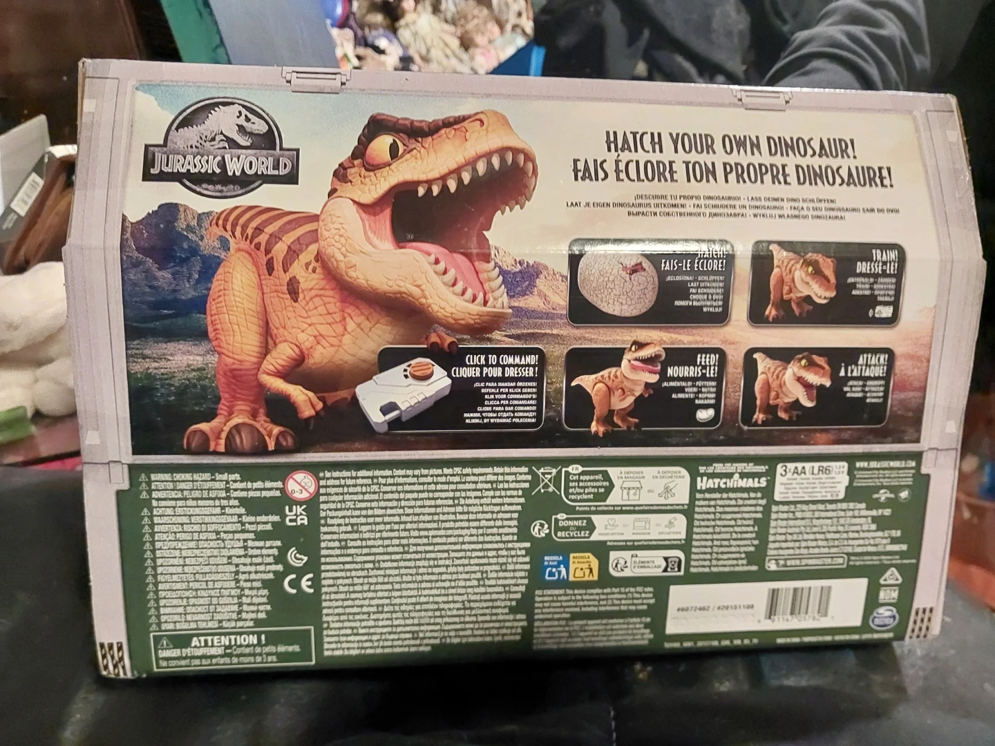Jurassik world Primal Hatch T. Rex Tyrannosaurus Specimen TR 1.0 - photo 2