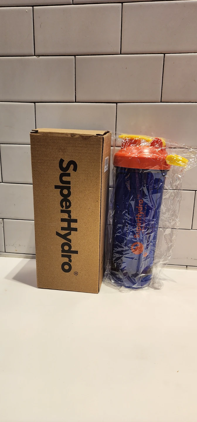 (3) SuperHydro Shaker Bottle - New Variety of Colors - photo 2