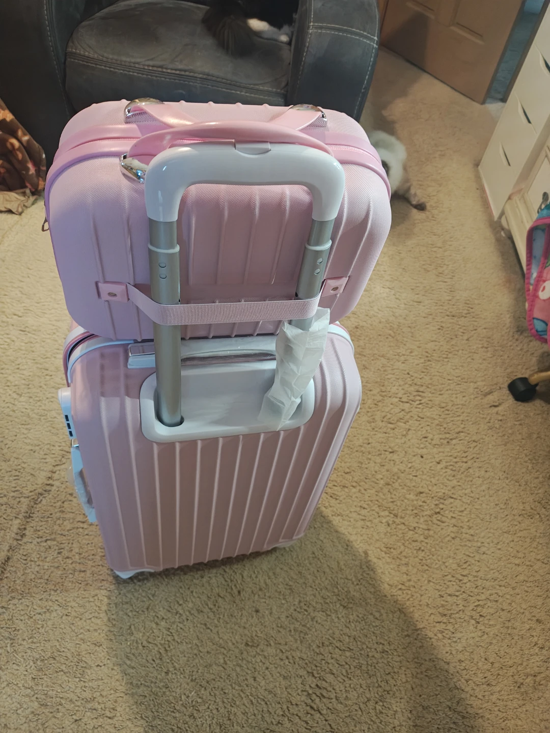 Hello Kitty Pink Luggage Set - photo 3