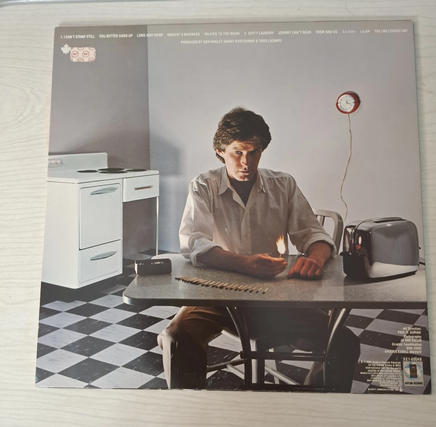 Don Henley I Can't Stand Still Vinyl Record - photo 2