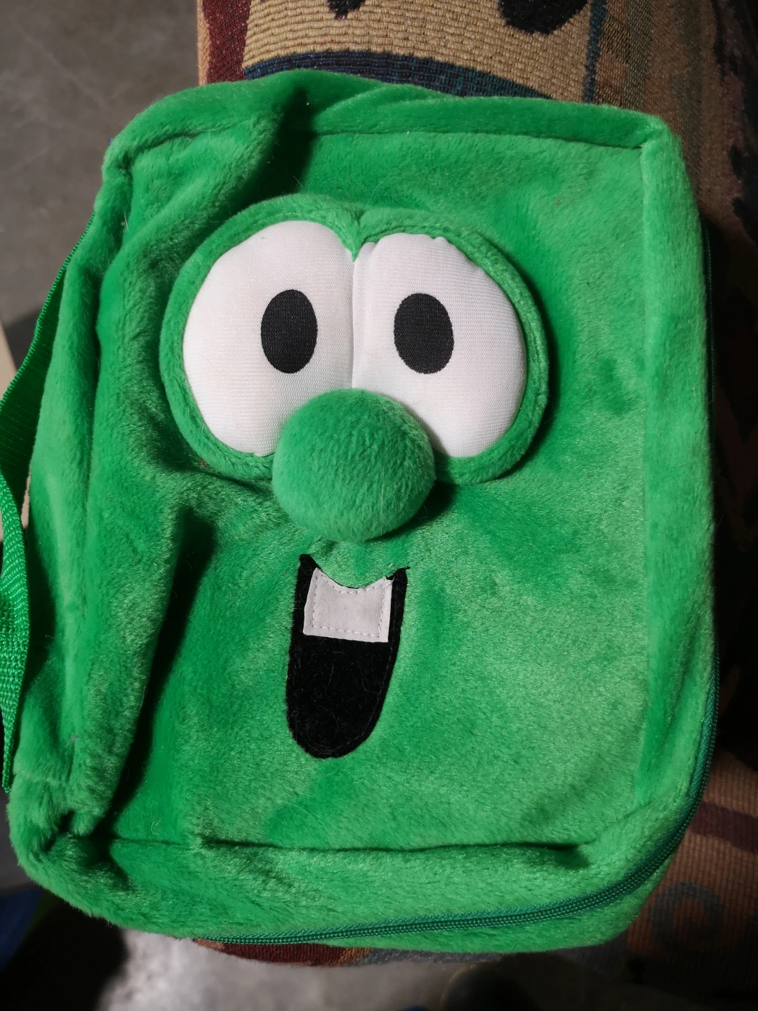 VeggieTales Larry the Cucumber Plush Lunch Bag