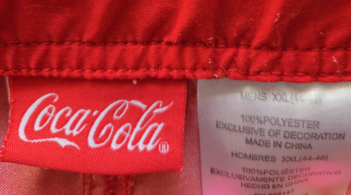 Coca-Cola Red Swim Trunks - Men's XXL - photo 3