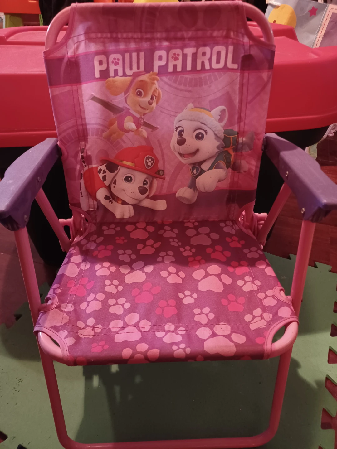 Paw Patrol toddler folding chair