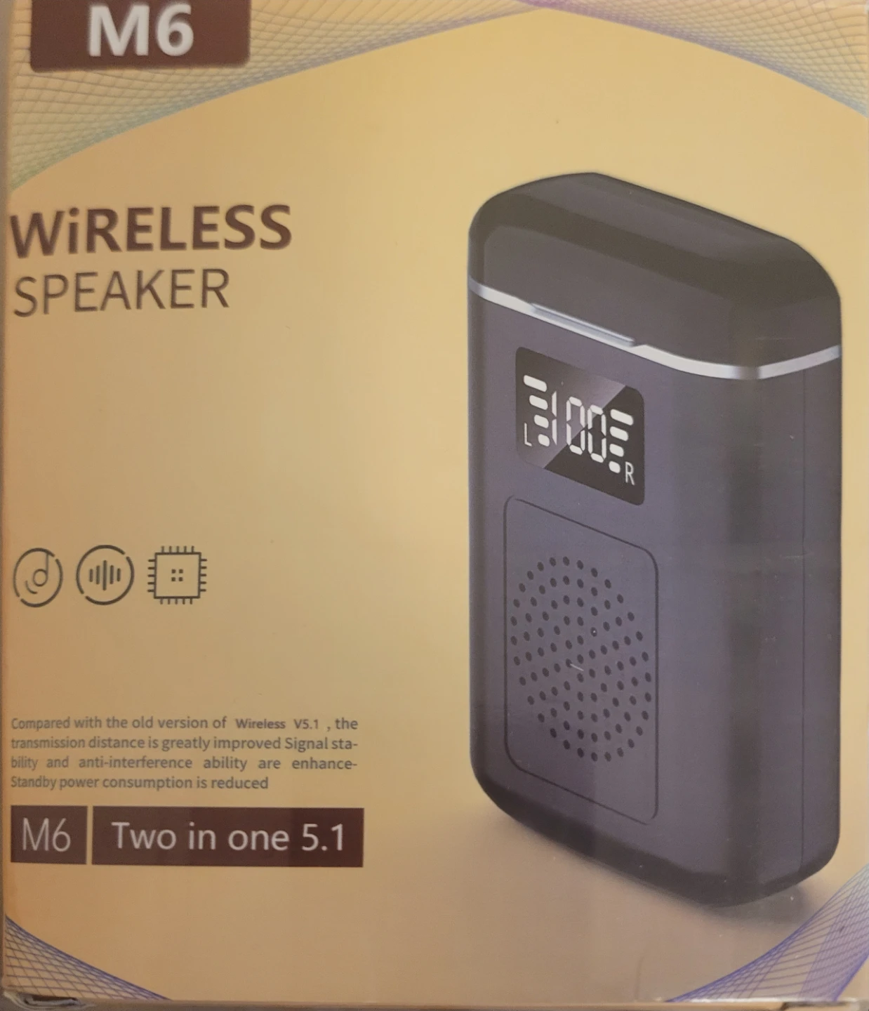 M6 Wireless Speaker - New!