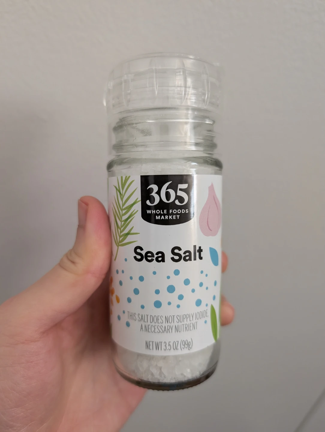 365 Whole Foods Market Sea Salt - 3.5 oz