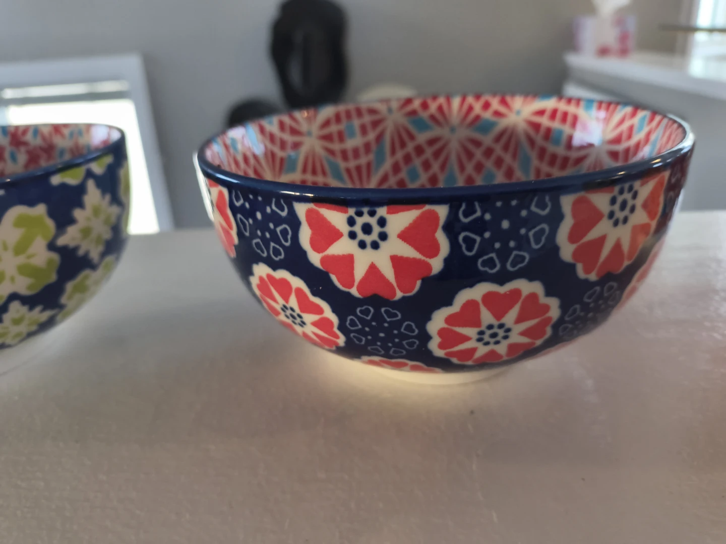 Set of 5 Decorative Ceramic Bowls - photo 4