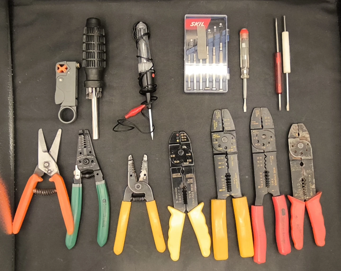 Assorted Electrical Hand Tools
