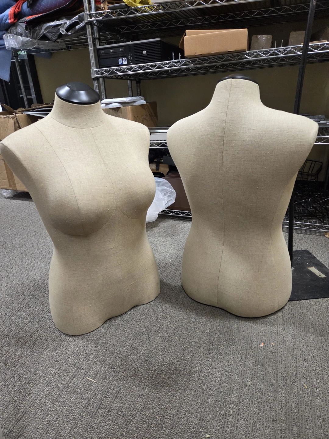 Display manequinns LOT of 3 pieces used - photo 2