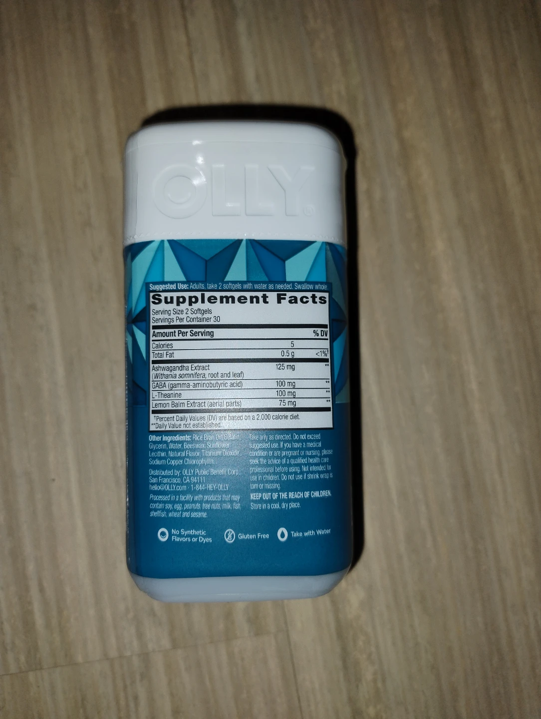 Olly Goodbye Stress Ultra Strength - 60 Softgels - photo 2