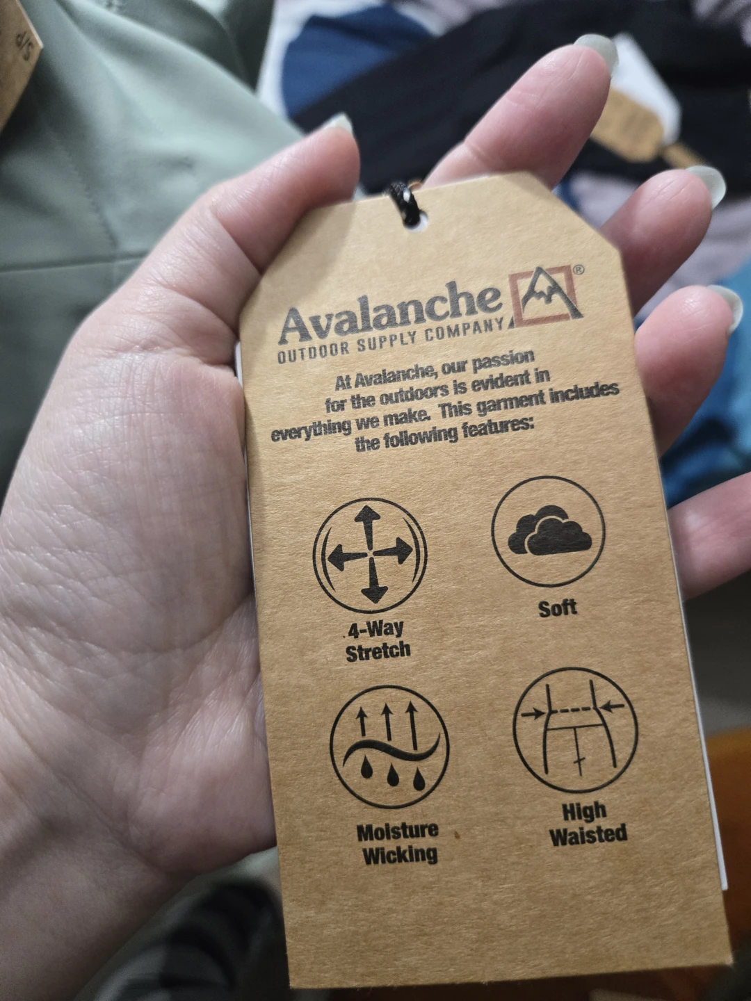 Avalanche Outdoor Supply Company Leggings - Size Small - photo 5