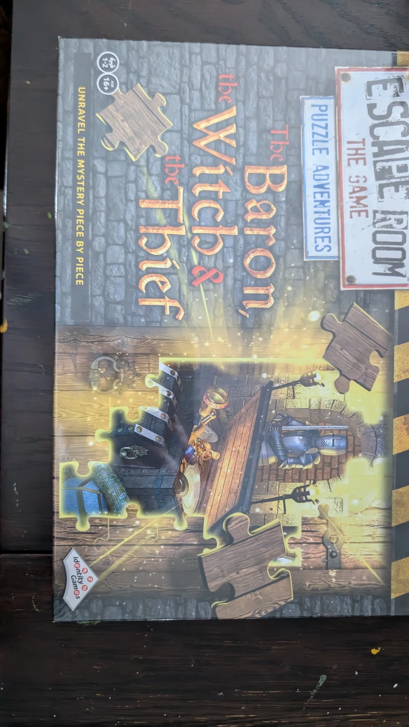 Escape Room The Game: The Baron, Witch & Thief Puzzle