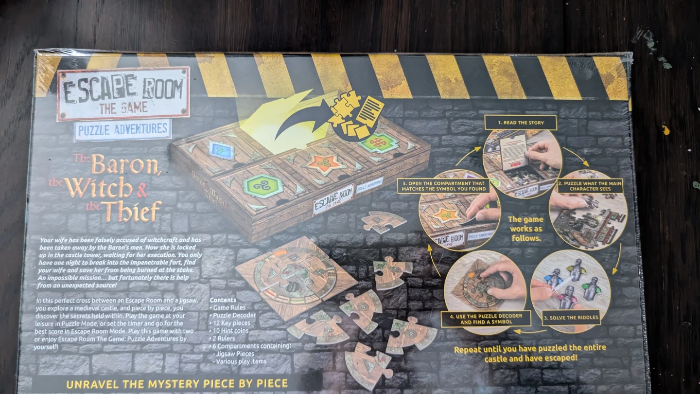 Escape Room The Game: The Baron, Witch & Thief Puzzle - photo 2