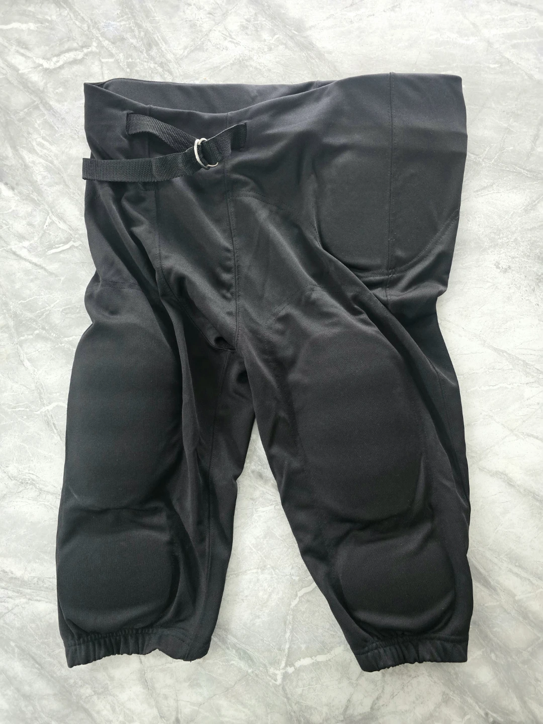 XL Adult Men's Integrated Padded Football Pants - Black - photo 4