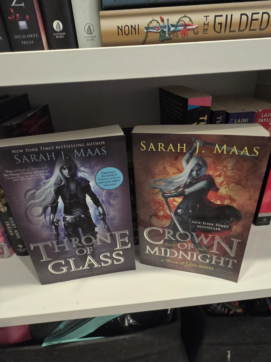 Throne of Glass & Crown of Midnight by Sarah J. Maas