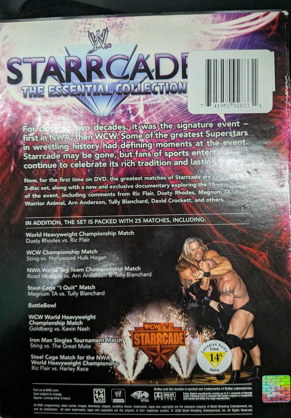 WWE Starrcade: The Essential Collection DVD Set - photo 2