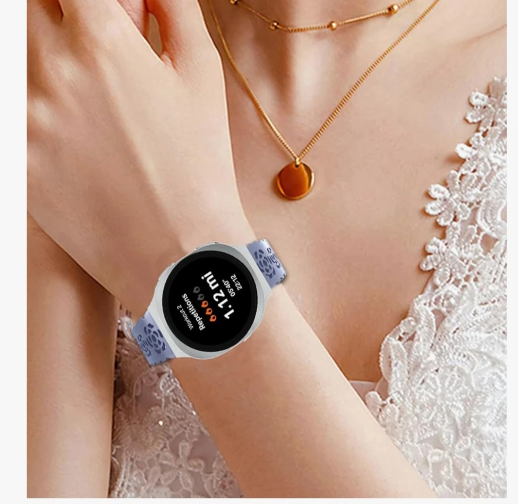 Nigaee 3 Pack Soft Silicone Watch Bands for Samsung Galaxy - photo 5