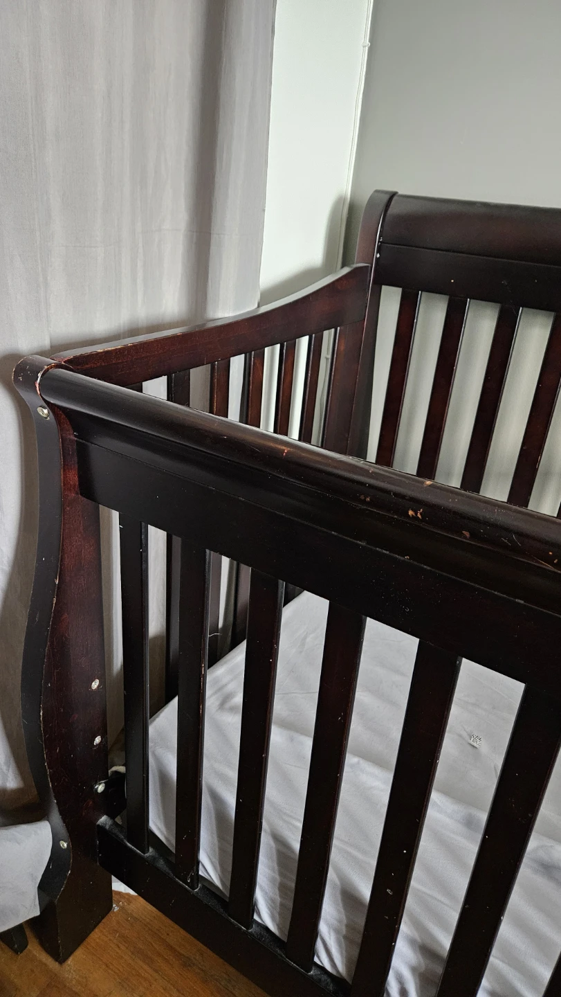 Convertible Crib - Dark Wood - Dark chocolate - photo 2