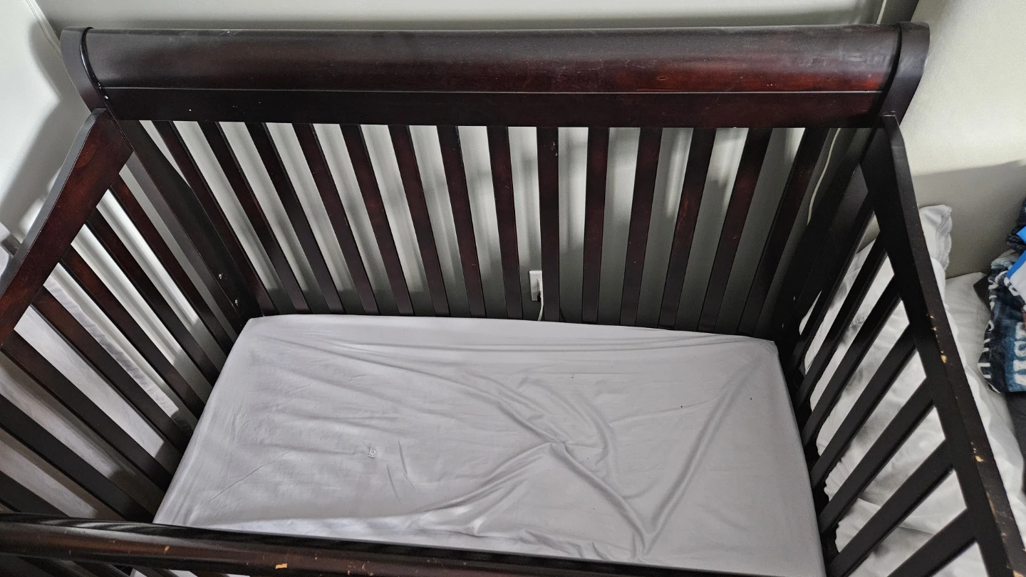 Convertible Crib - Dark Wood - Dark chocolate - photo 3