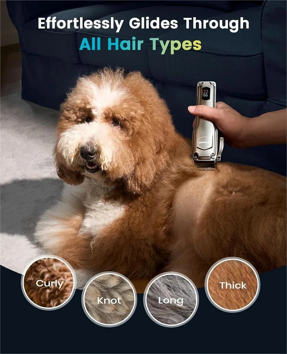 Oneisall Pro Hair Clippers for Dogs and Humans - photo 5