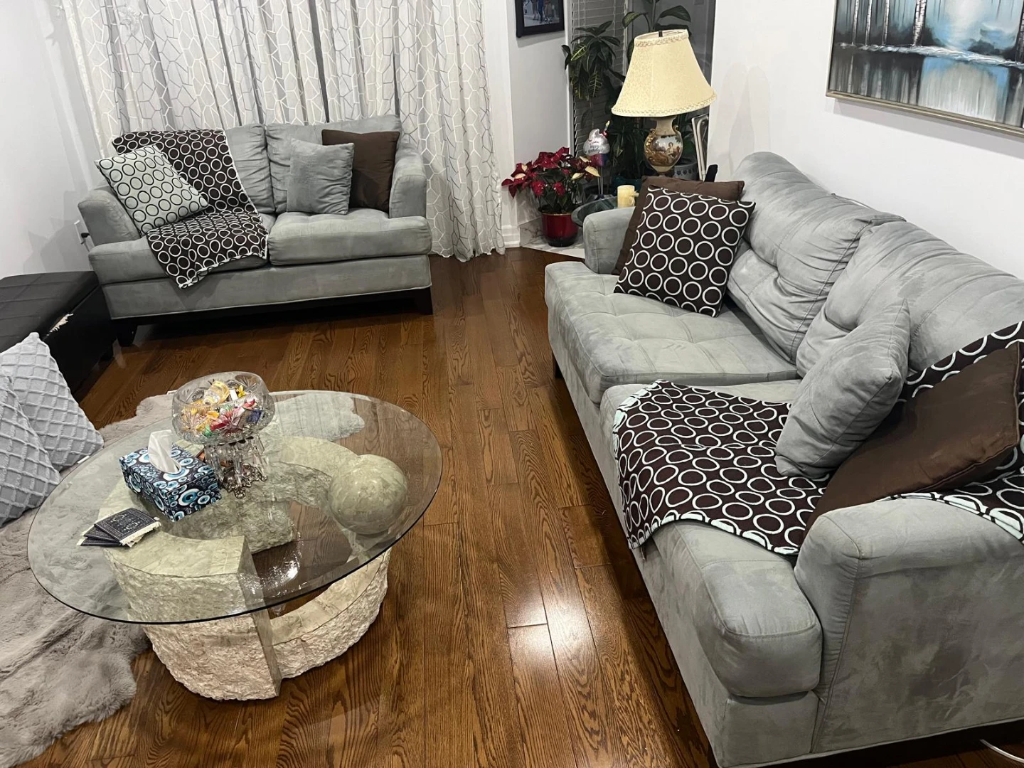 Grey Sofa and Loveseat Set - photo 2