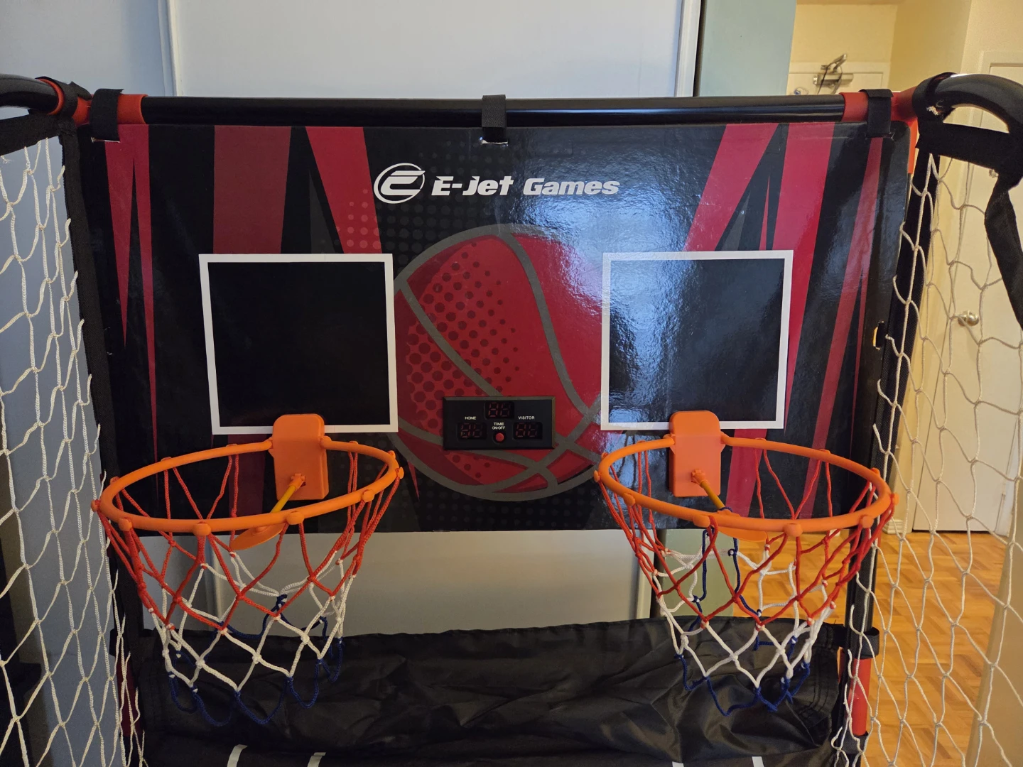 E-Jet Games Double Basketball Hoop Game