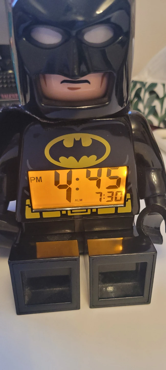 LEGO DC Comics Super Heroes Batman Mini-Figure Alarm Clock - photo 2