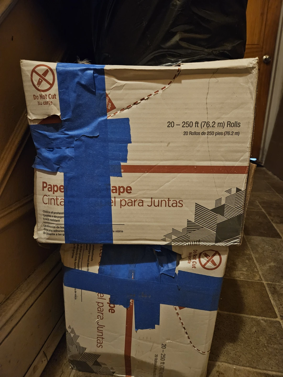 20 Rolls Paper Joint Tape - 250 ft each