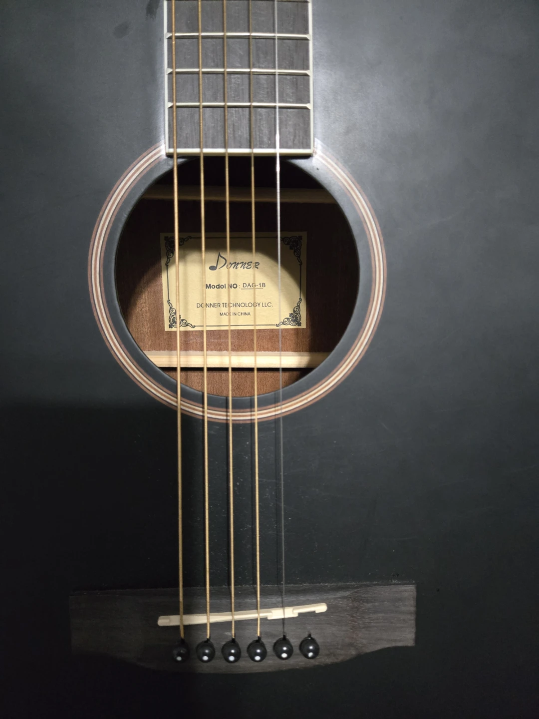 Donner Acoustic Guitar DAG-1B - photo 3