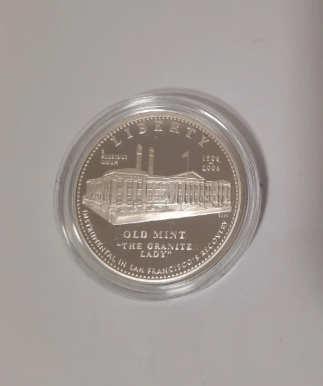 Old Mint "The Granite Lady" Coin