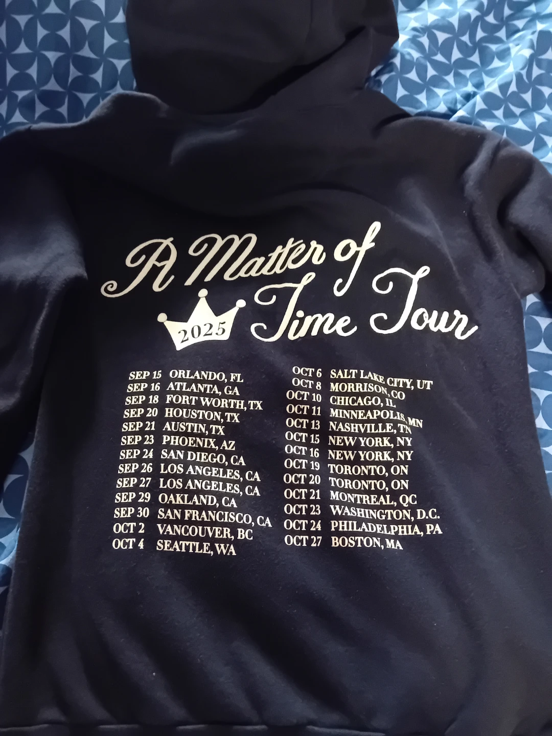 OFFICIAL LAUFEY A Matter Of Time Tour HOODIE - photo 2