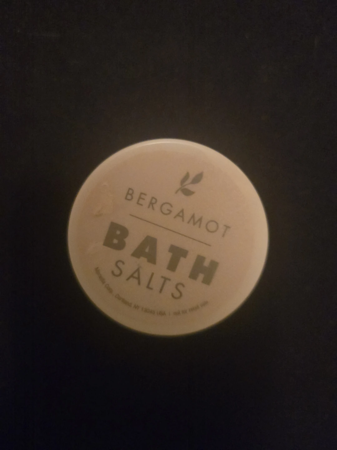 Bergamot Bath Salts