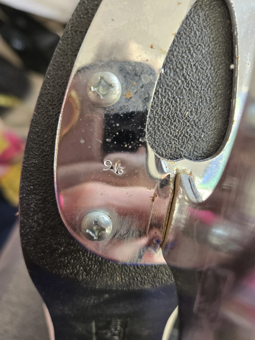 CCM white Leather Figure Skates - Size 5 - photo 5