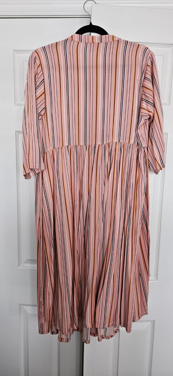 Striped Pink Dress - XL - photo 2