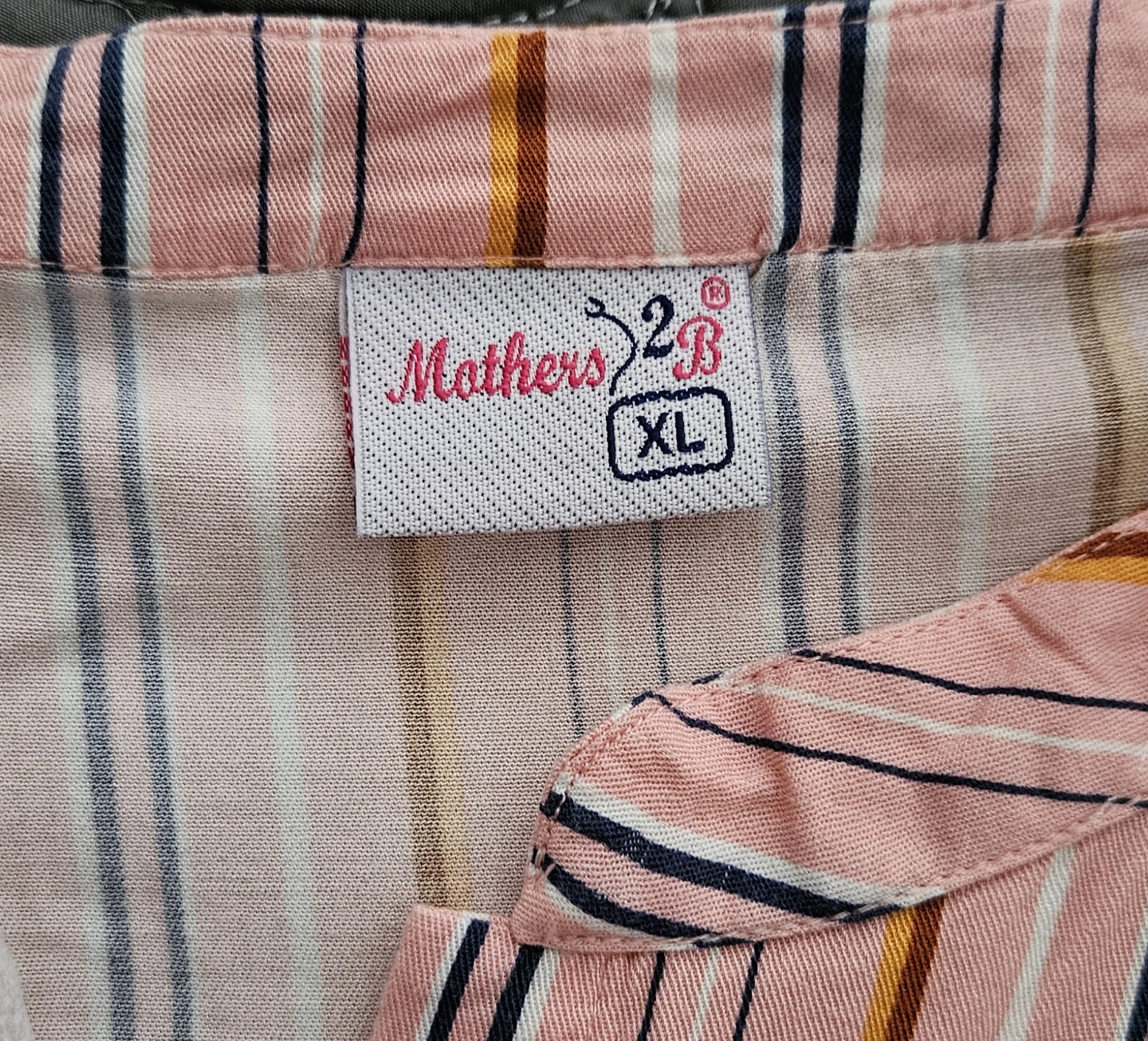 Striped Pink Dress - XL - photo 3