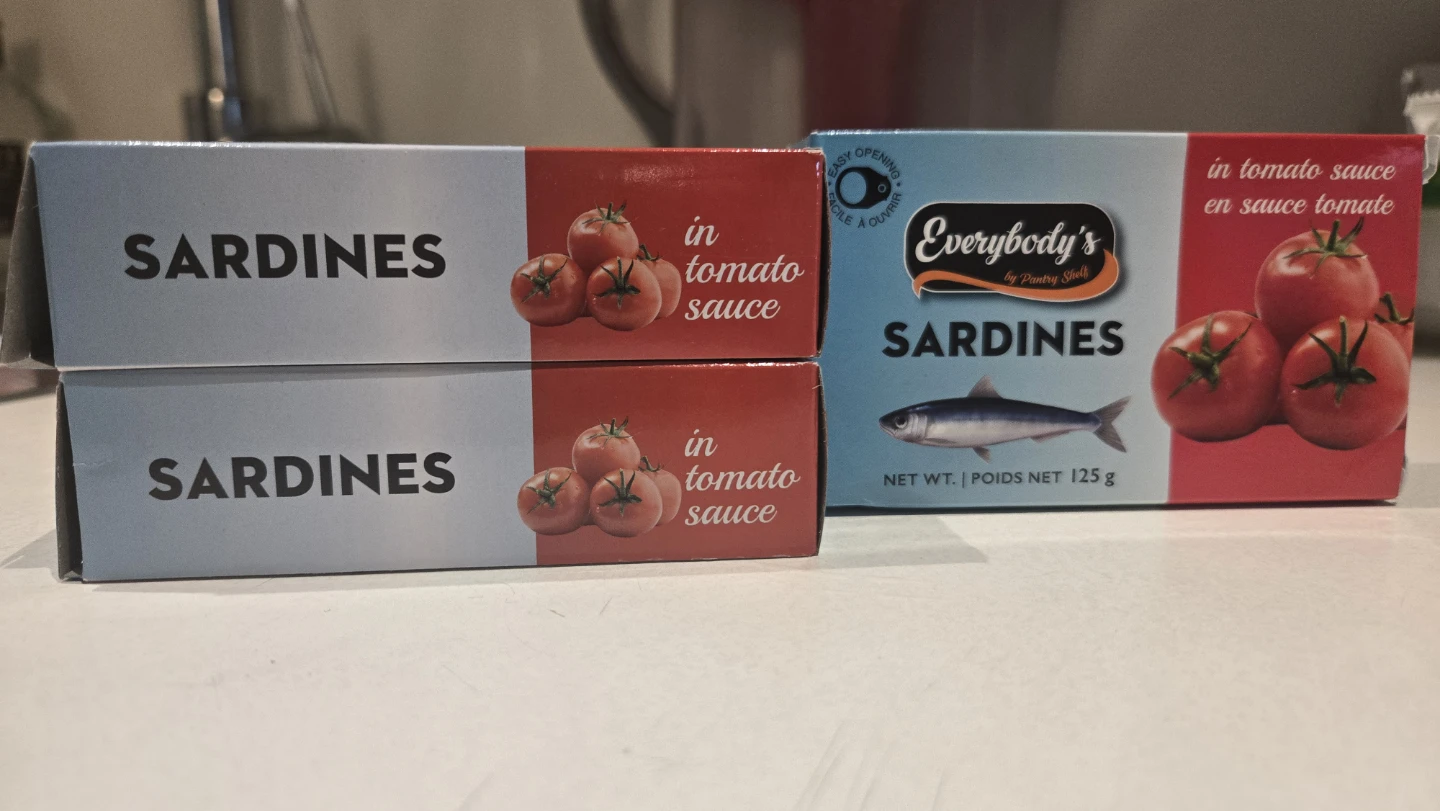 New - all 3 x Sardines in Tomato Sauce