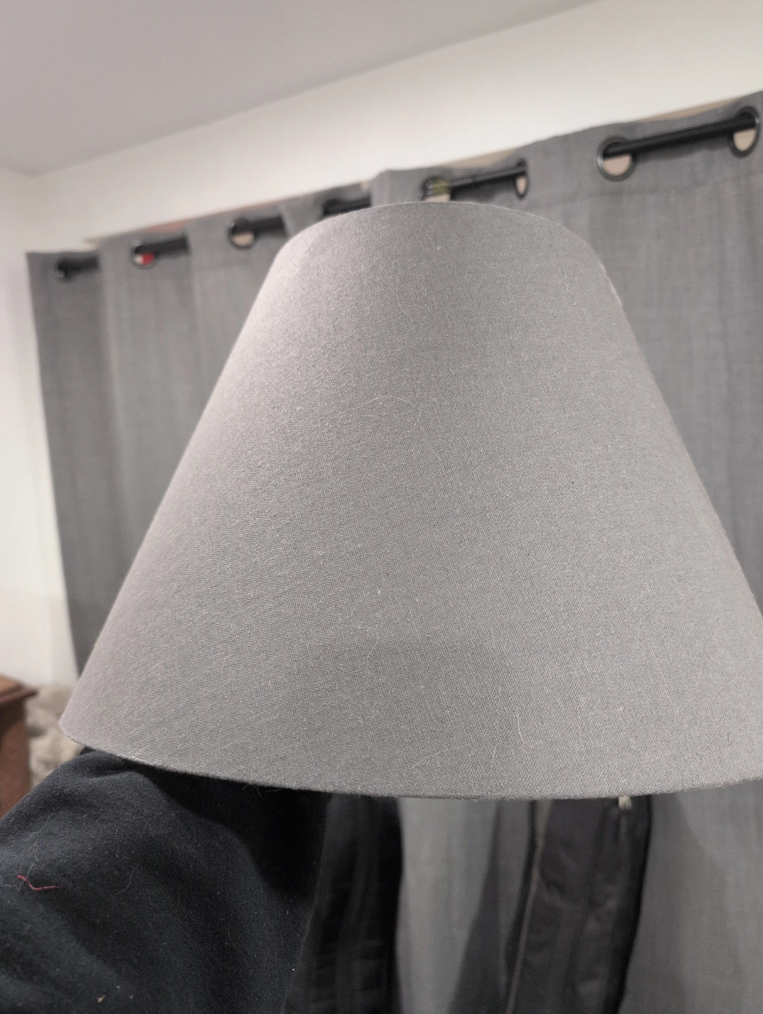 Grey IKEA Lamp Shade