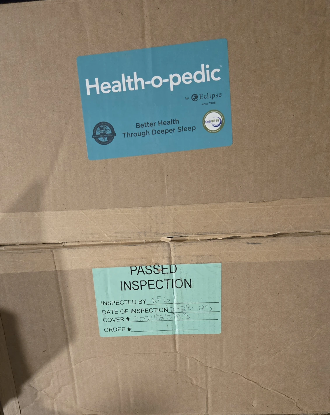 Health-o-pedic Twin XL Mattress - New in Packaging! - photo 3