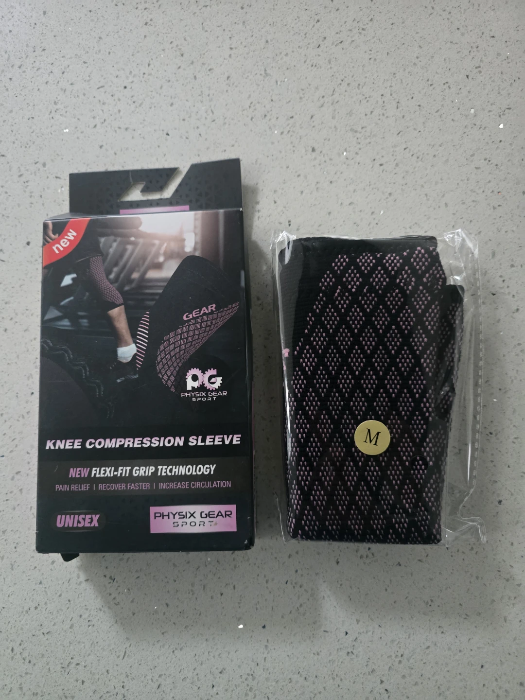 Medium- New Physix Gear Sport Knee Compression S - photo 2